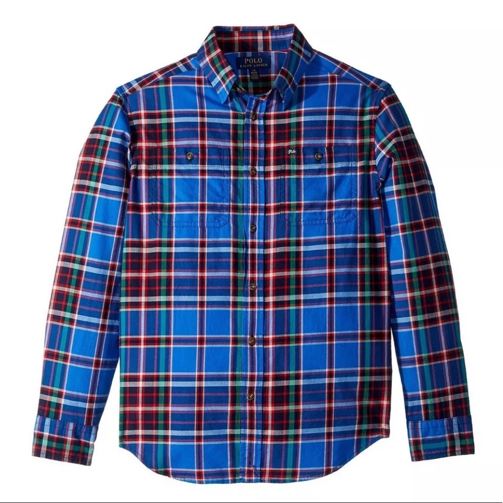 Polo Ralph Lauren Twill Plaid Workshirt Shirt